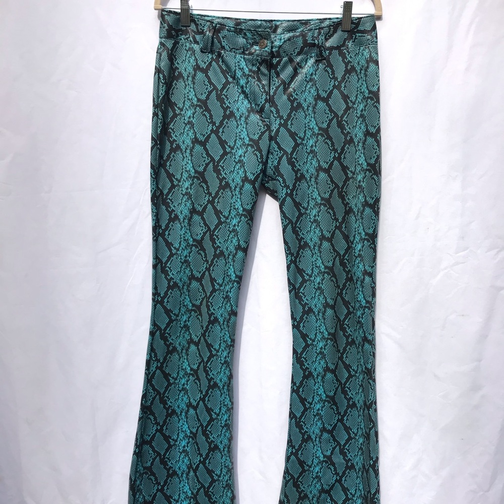 Vintage Python print club pants